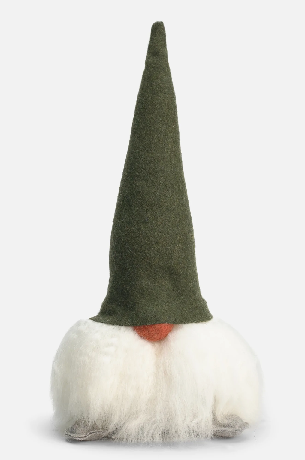 Tomte Gnome - Walter with Felt Cap (Green)